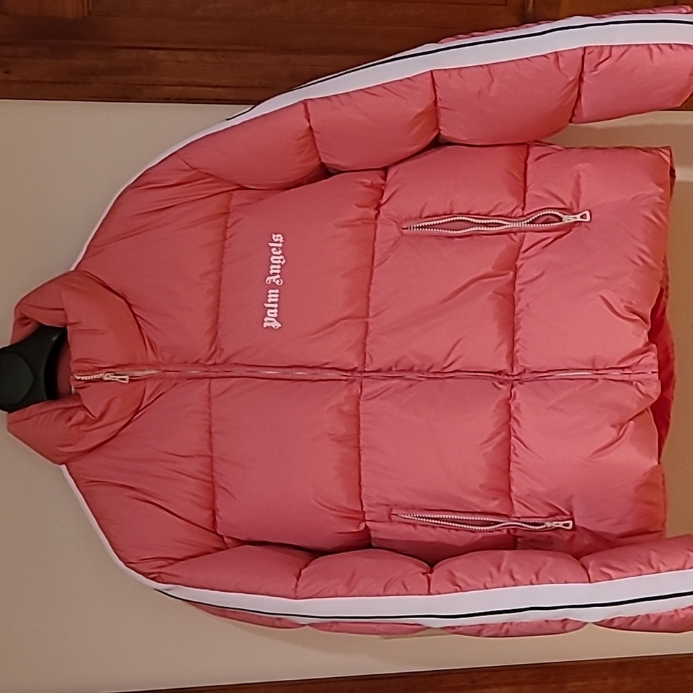 New with tags Authentic Palm Angels Pink Puffer Jacket